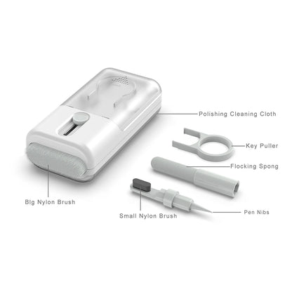 New 6-in-1 Bluetooth Headset Cleaning Kit Pen